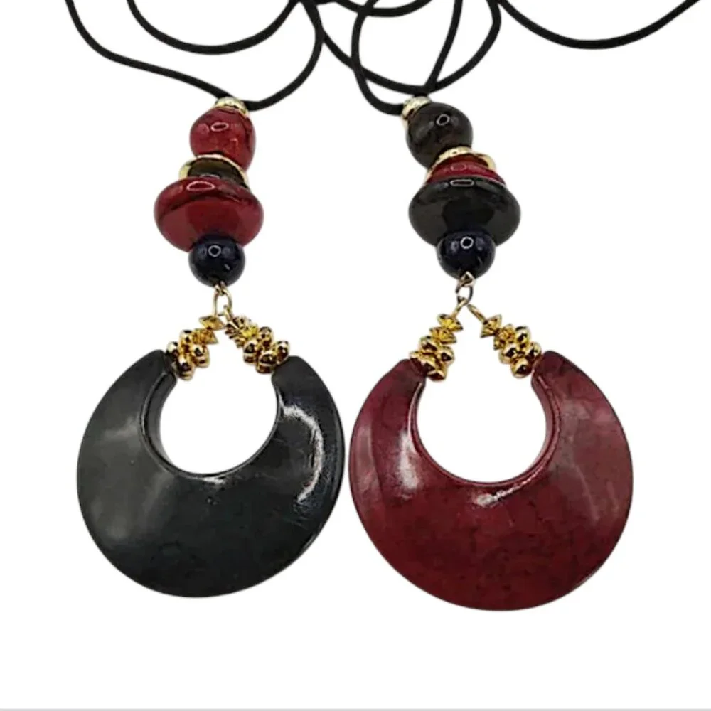 Necklaces  Set of 3  Mix 'n Match  Multicolor  Statement Jewelry